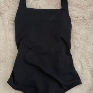 black bodysuit